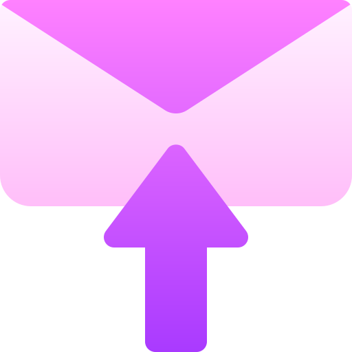 mail senden Basic Gradient Gradient icon