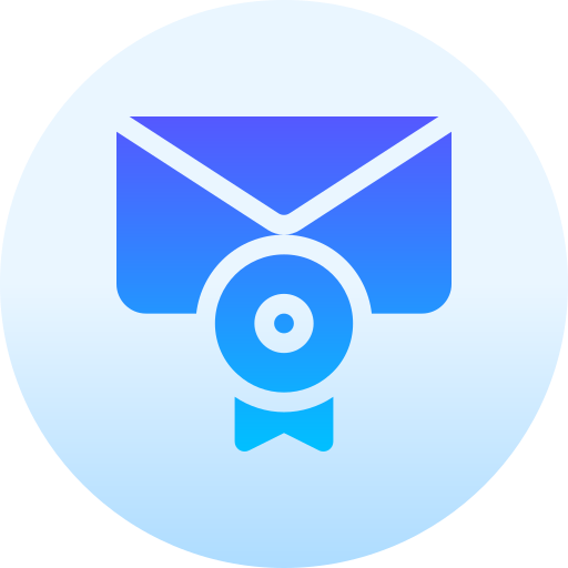 Почта Basic Gradient Circular иконка