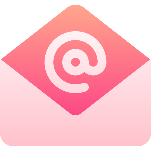 correo Basic Gradient Gradient icono