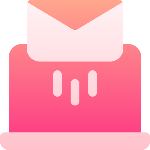 mail senden Basic Gradient Gradient icon