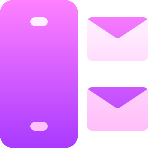 スマートフォン Basic Gradient Gradient icon