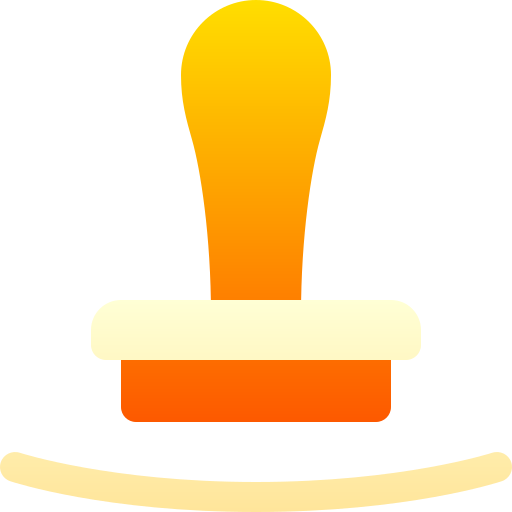 sello Basic Gradient Gradient icono