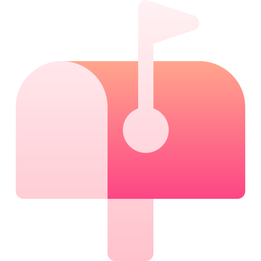 사서함 Basic Gradient Gradient icon