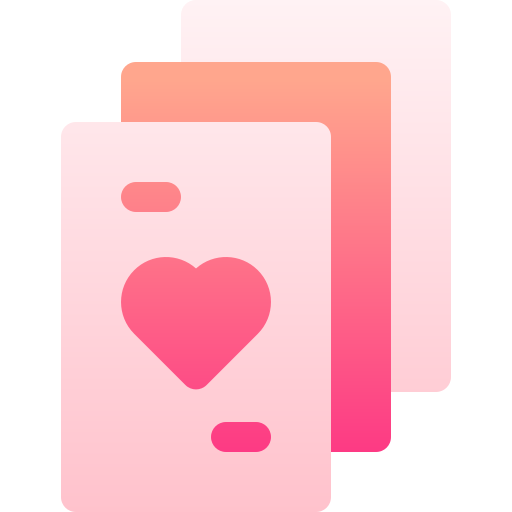 Playing cards Basic Gradient Gradient icon
