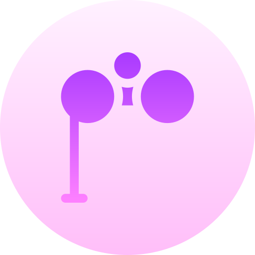 fernglas Basic Gradient Circular icon