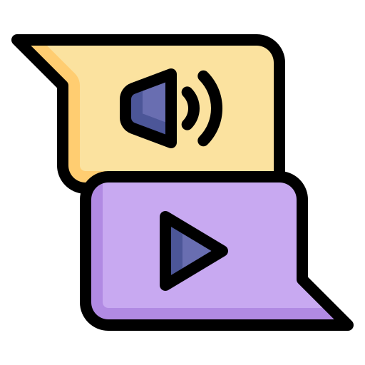 multimedia Generic Outline Color icon