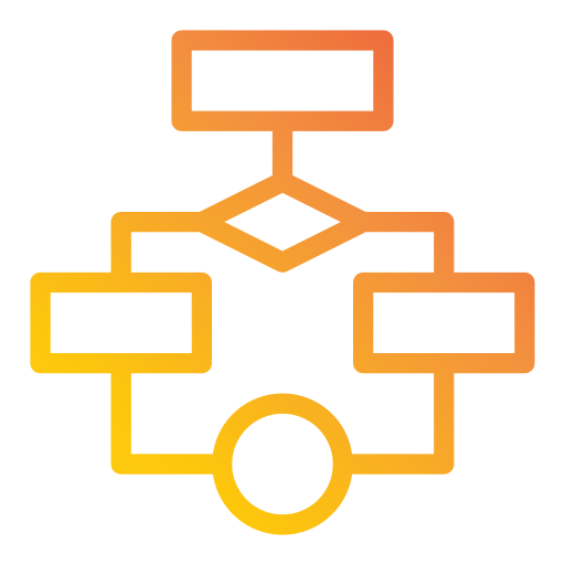 flussdiagramm Generic Gradient icon