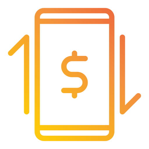 Money transfer Generic Gradient icon