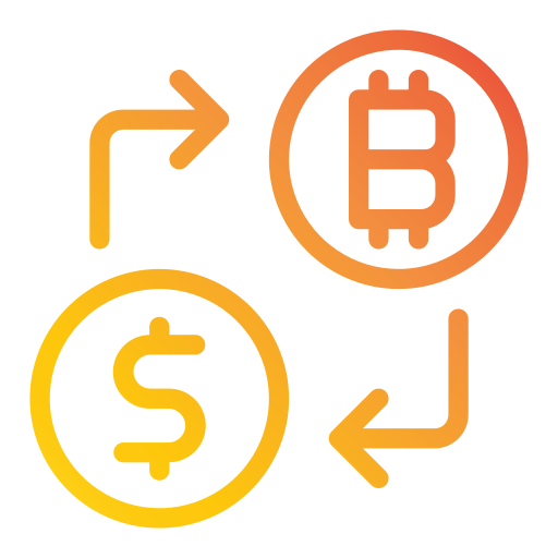 Money exchange Generic Gradient icon