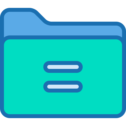 Folder Berkahicon Lineal Color icon