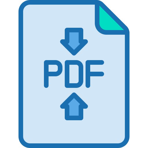 Pdf document Berkahicon Lineal Color icon