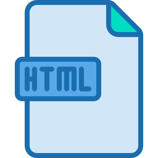 html 파일 Berkahicon Lineal Color icon