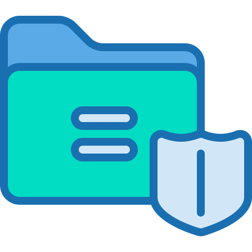 Data protection Berkahicon Lineal Color icon