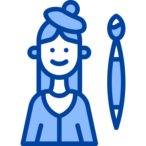 화가 Generic Blue icon