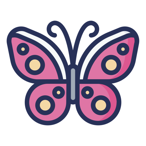 borboleta Generic Outline Color Ícone