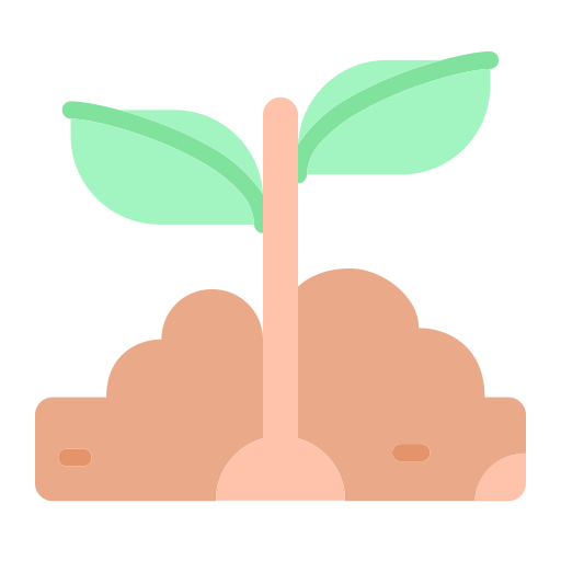 planten Generic Flat icoon
