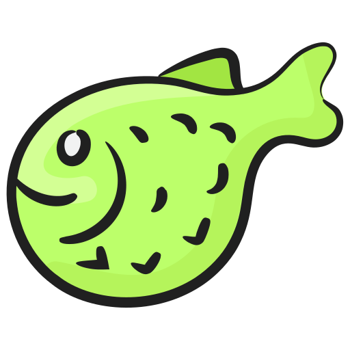 poisson Generic Hand Drawn Color Icône