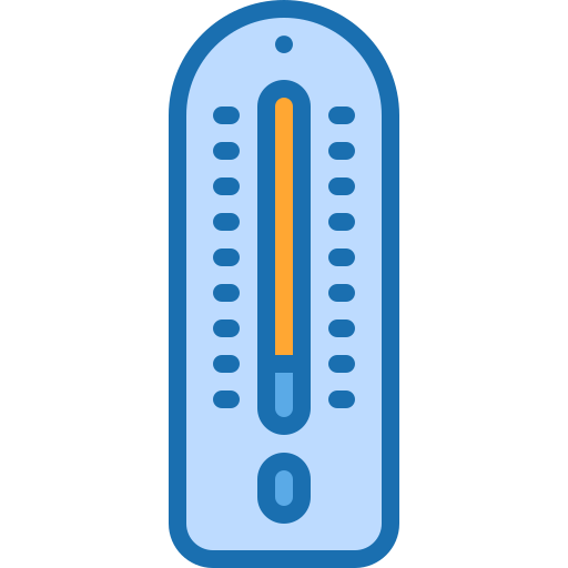 thermometer Berkahicon Lineal Color icon