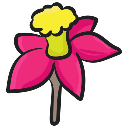 Flower Generic Hand Drawn Color icon