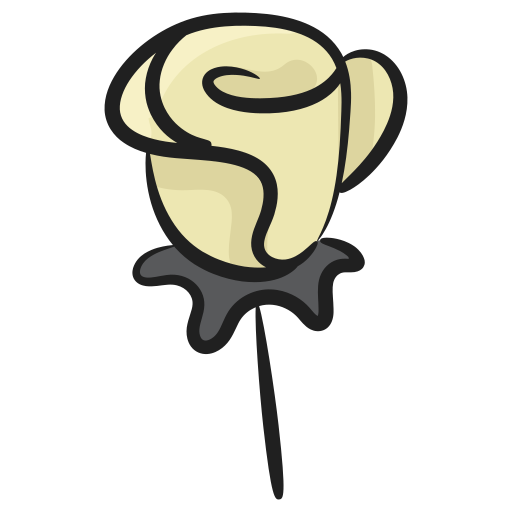 Rose Generic Hand Drawn Color icon