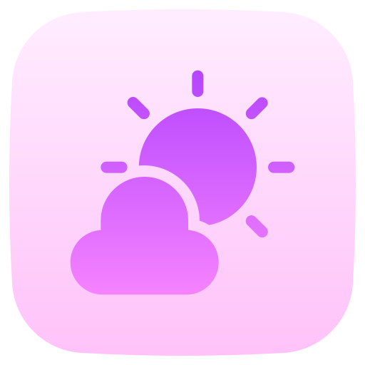 weer-app Generic Flat Gradient icoon