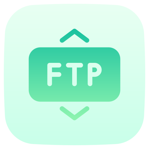 ftp Generic Flat Gradient icon