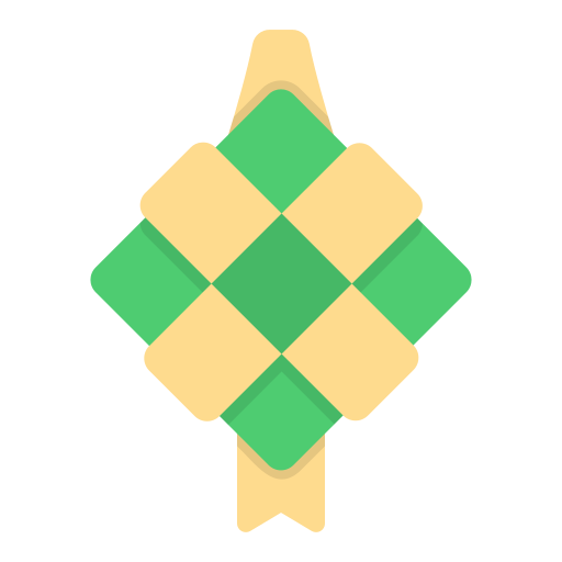 ketupat Generic Flat icoon