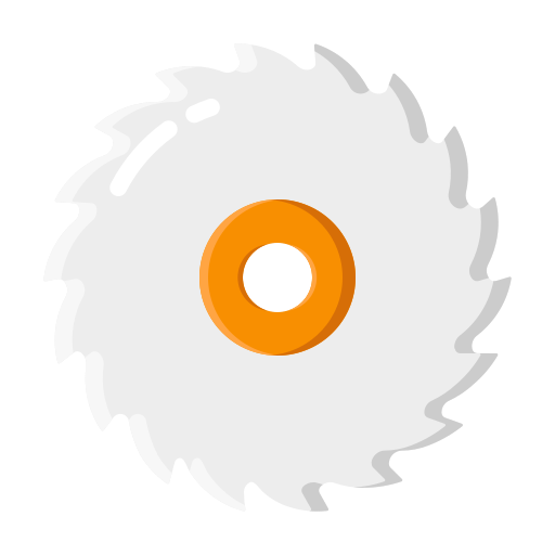 sierra circular Generic Flat icono