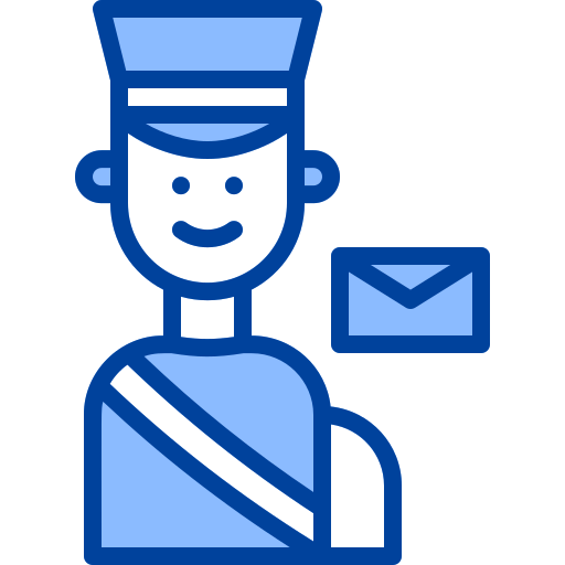 postbote Generic Blue icon