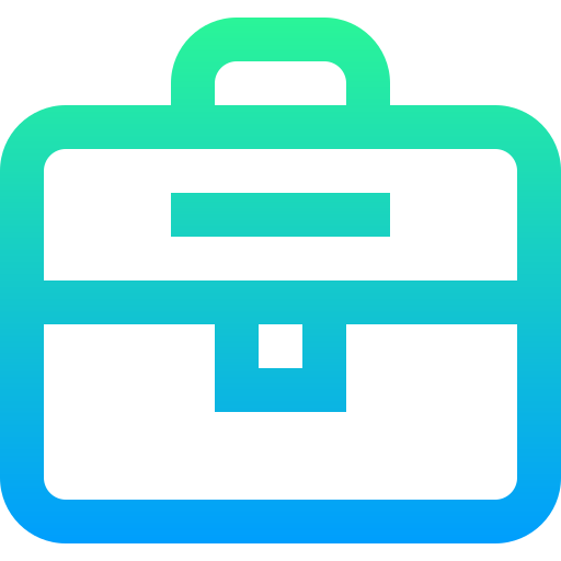 Briefcase Super Basic Straight Gradient icon