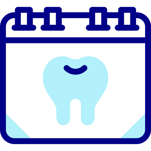 dentysta Detailed Mixed Lineal color ikona