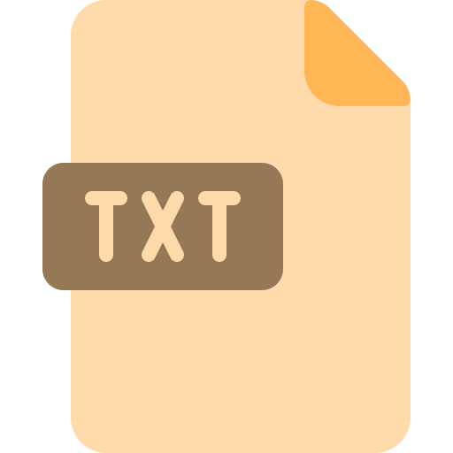 Txt file Berkahicon Flat icon