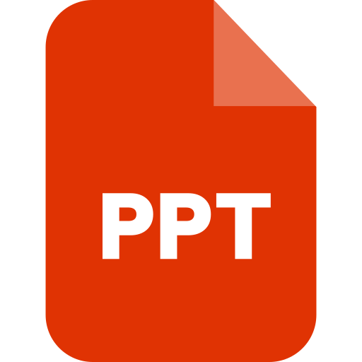 ppt Generic Flat icon