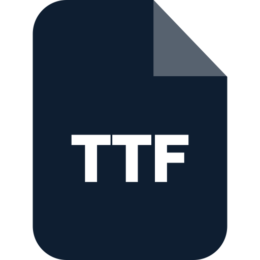 ttf Generic Flat ikona