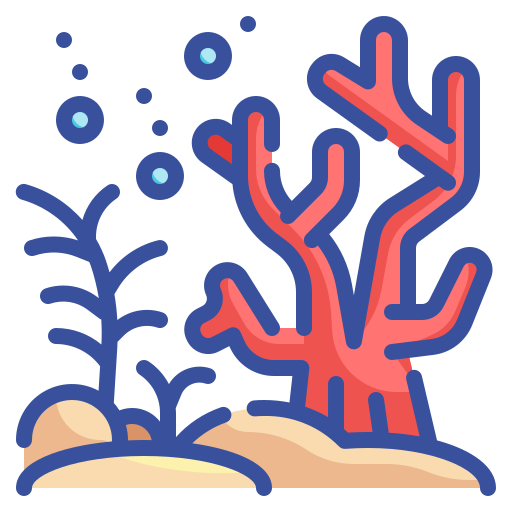 coral Wanicon Lineal Color icono
