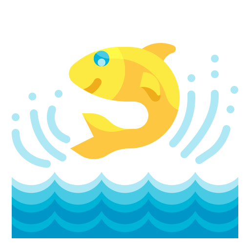 魚 Wanicon Flat icon