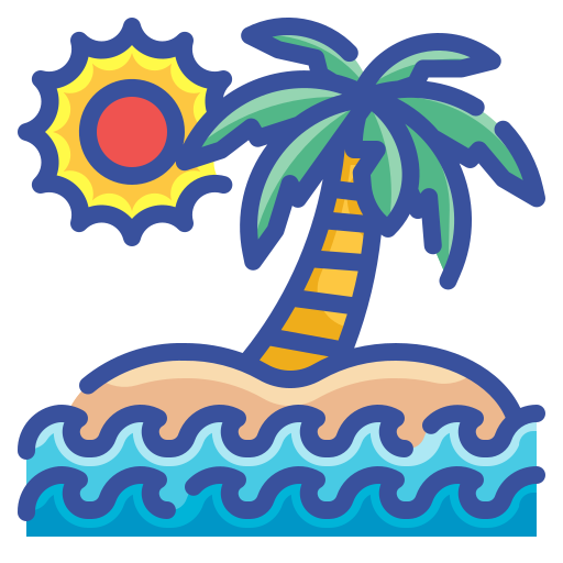 isla Wanicon Lineal Color icono
