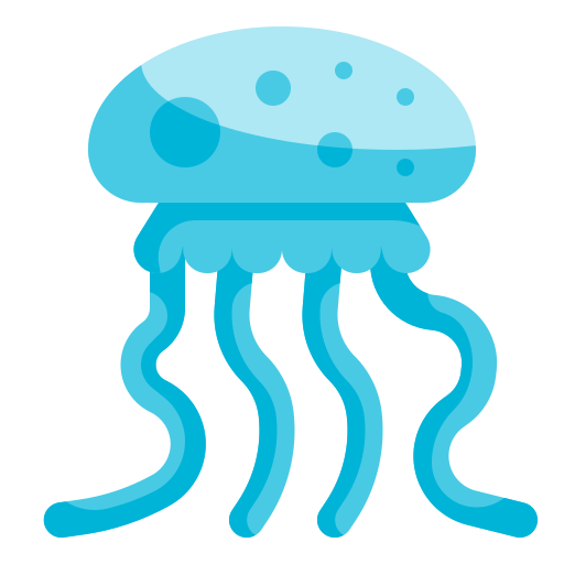Jellyfish Wanicon Flat icon