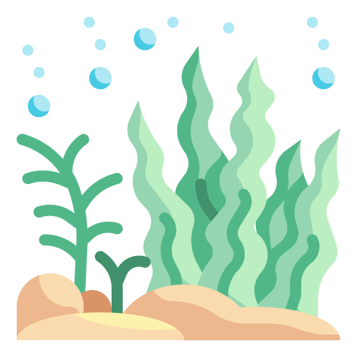 海藻 Wanicon Flat icon