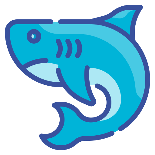 Shark Wanicon Lineal Color icon