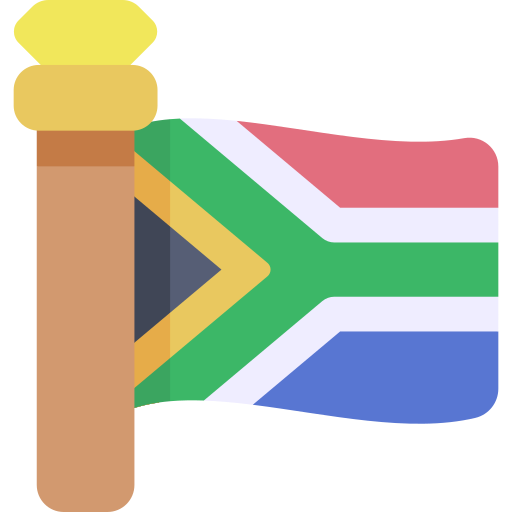 南アフリカ Kawaii Flat icon