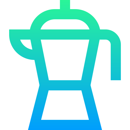 cafetera Super Basic Straight Gradient icono