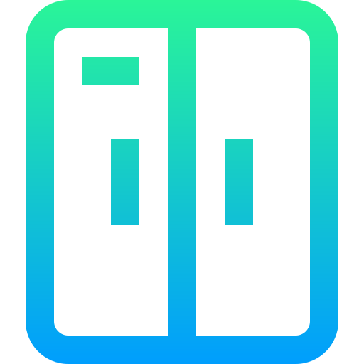 kühlschrank Super Basic Straight Gradient icon