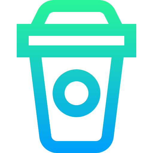 kaffeetasse Super Basic Straight Gradient icon