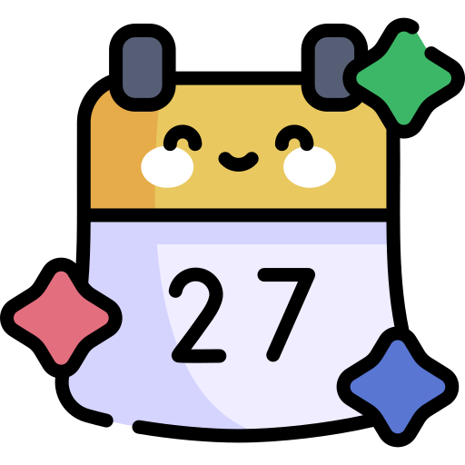 Independence day Kawaii Lineal color icon