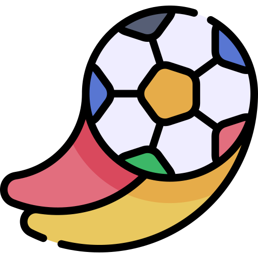 Soccer Kawaii Lineal color icon