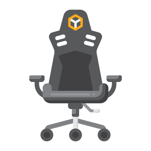 Gaming chair Flaticons Flat icon