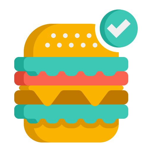 hamburger Flaticons Flat icoon