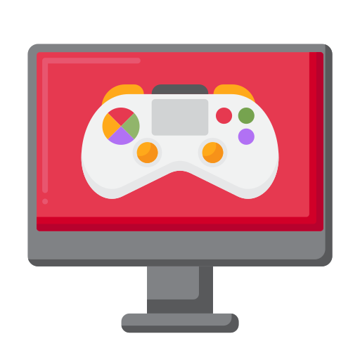 パソコンゲーム Flaticons Flat icon