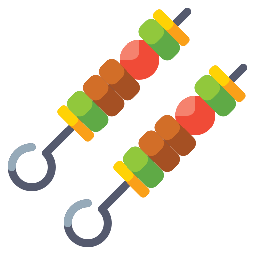 churrasco Flaticons Flat Ícone